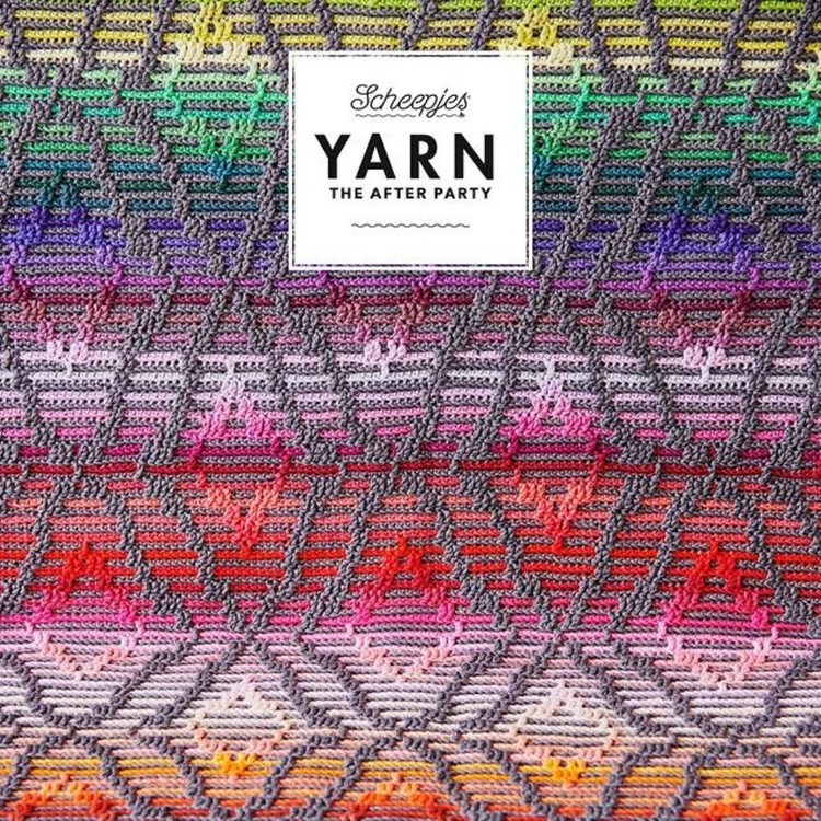 Diamond Sofa Runner - takaró horgolásminta